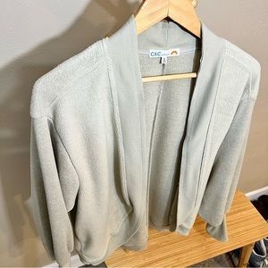 ✨C&C California Grey knit cocoon cardigan, size small